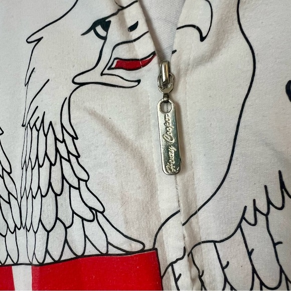 Mens Vintage Serbia Soccer Full Zip Sweatshirt Size XXL - Picture 4 of 11